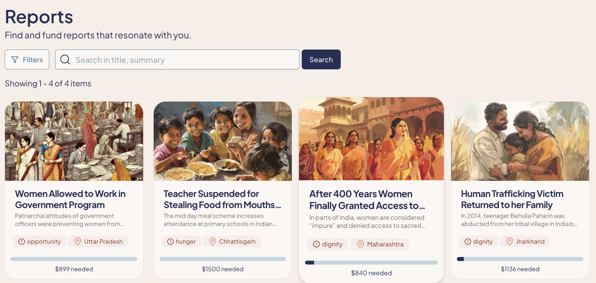 A look at the marketplace for buying impact created by citizen journalism
